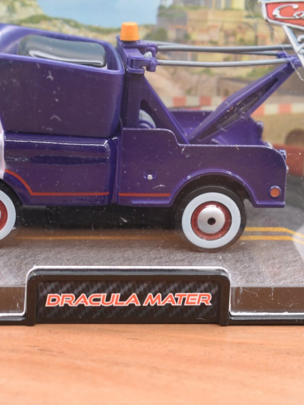 Disney Pixar Cars 2 Diecast - DRACULA MATER in Collector Case NEW Sealed - Picture 5 of 9
